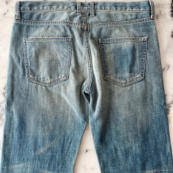 Current Elliott 'The Boyfriend' Denim in Tattered Destroyed - Picture 10 of 12
